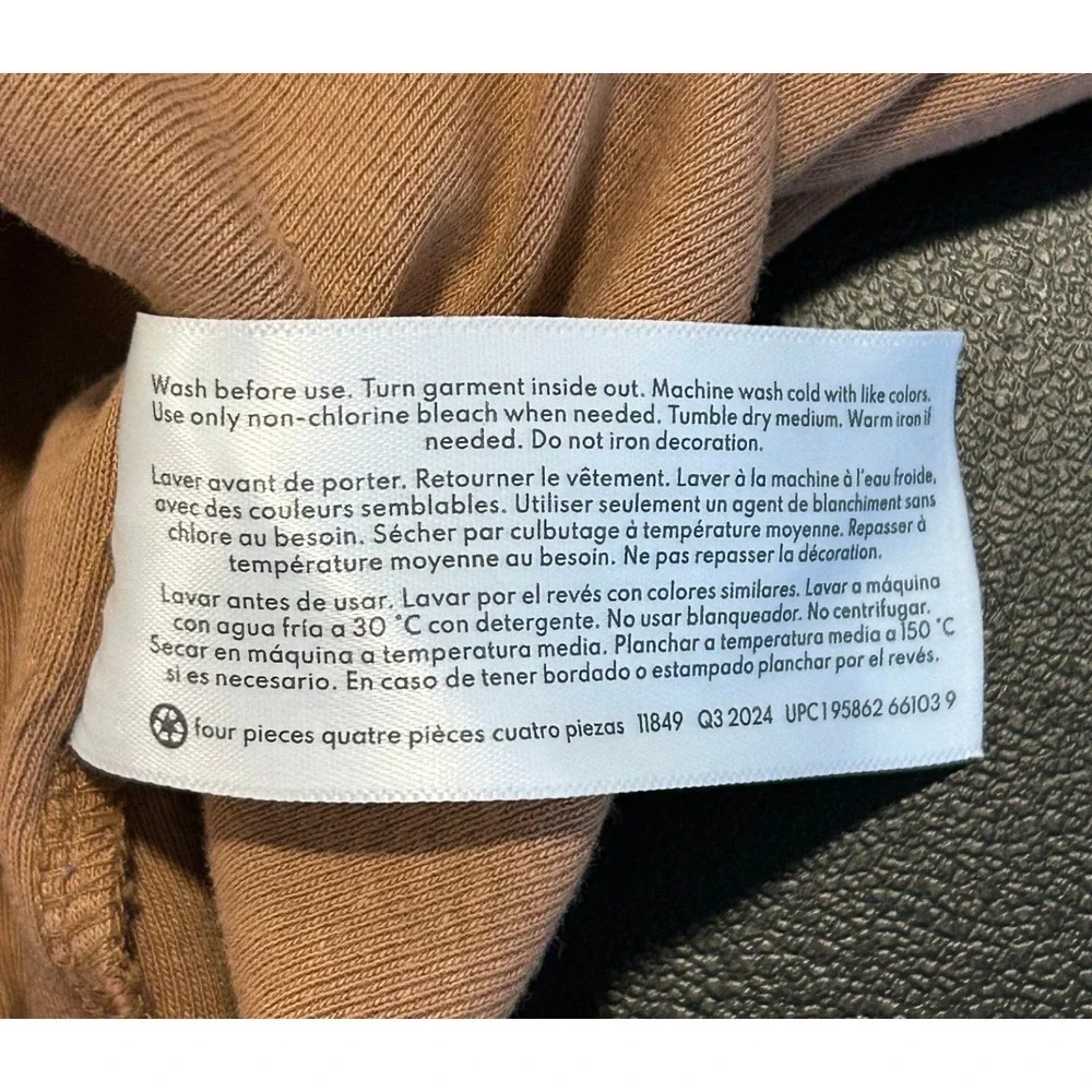 Carters 2T Brown Woodland Animal Bear Fox Owl Long Sleeve Pajama Top 1532